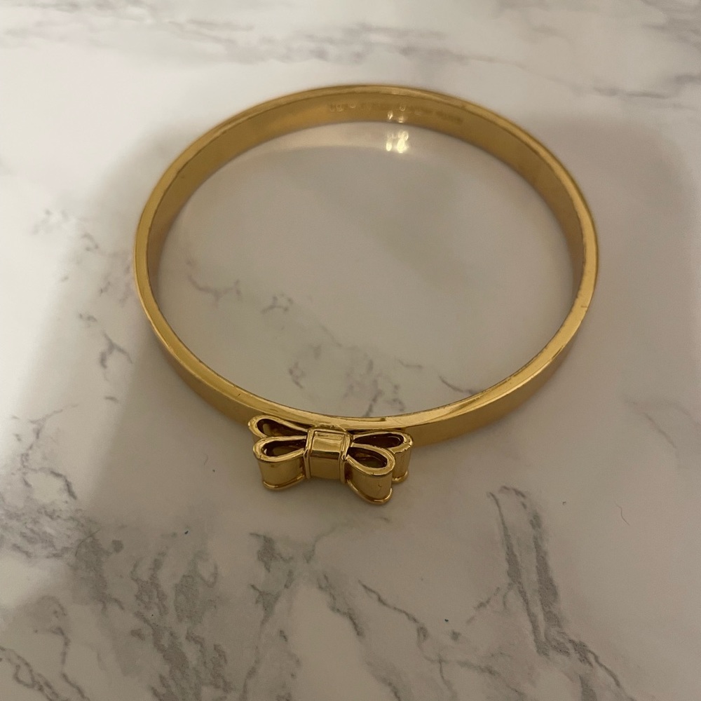 Kate Spade gold Bow bracelet